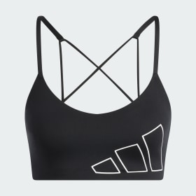 Brassière adidas Aeroreact Training Maintien léger Logo