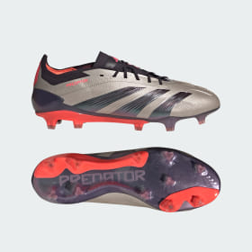 Zapatos De Fútbol Predator Elite Terreno Firme Gris Fútbol