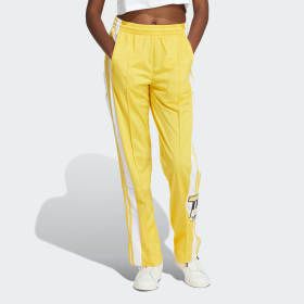 Pantalón Adibreak Amarillo Mujer Originals