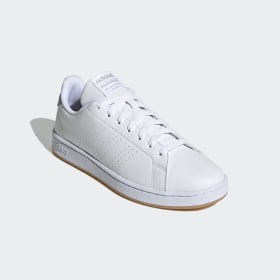 Adidas women's cloudfoam advantage shoe  grey two/white/matte silver shop