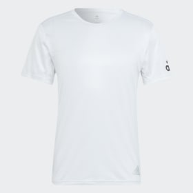 Polera Run It Blanco Hombre Running