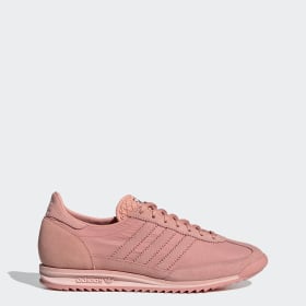 pink adidas tennis shoes womens