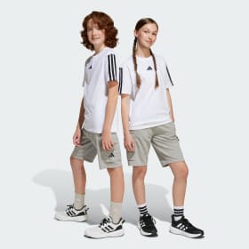 Shorts Essentials Cargo (Adolescentes) Gris Niño Sportswear