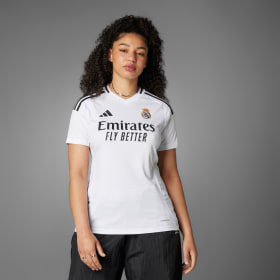 Camiseta local Real Madrid 24/25 Blanco Mujer Fútbol