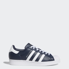 adidas superstar metallic blue