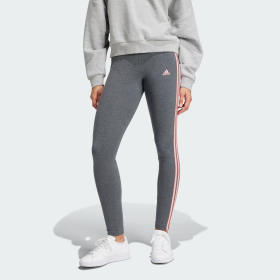 Calzas Essentials 3 Tiras Gris Mujer Sportswear