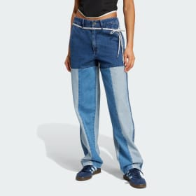 Kseniaschnaider Patchwork Straight Leg Jeans