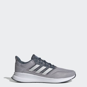 grey adidas trainers