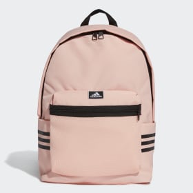 baby pink adidas backpack