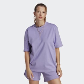 adidas t shirt purple