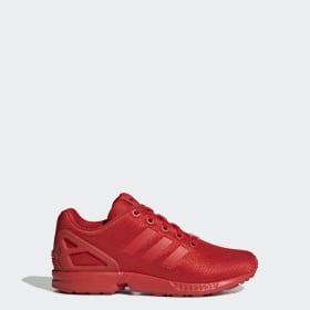 adidas zx flux rosse