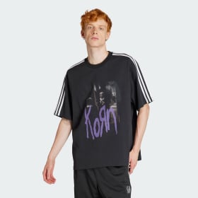 Polera Korn Graphic Gris Hombre Originals