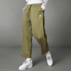 green adidas originals track pants