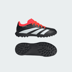 Zapatos De Fútbol Predator 24 League Pasto Sintético Negro Niño Fútbol