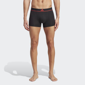 Calzoncillo Bóxer De Algodón Active Micro Flex Eco (Paquete De 3) Negro Hombre Training