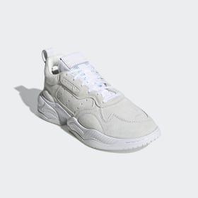 adidas originals supercourt 90's sneakers in white