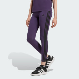 Essentials 3-Stripes Cotton Leggings
