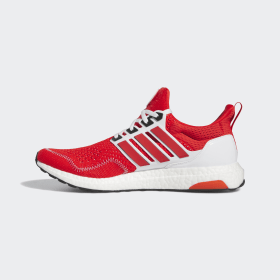 Red adidas hot sale running trainers