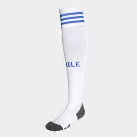 Calcetines Uniforme De Local Chile 22 Blanco Hombre Fútbol