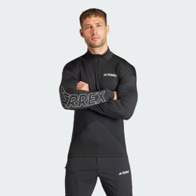 Polera Terrex Xperior Manga Larga Negro Hombre Terrex