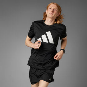 Polera Run It Negro Hombre Running