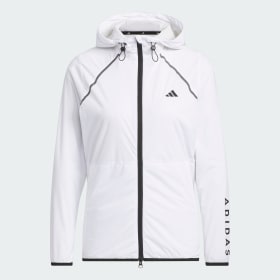 White adidas hot sale rain jacket