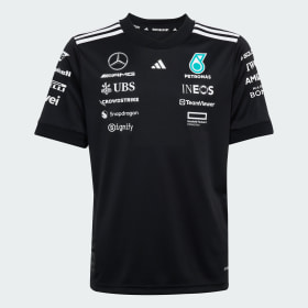 MERCEDES - AMG PETRONAS FORMULA ONE TEAM DRIVER JERSEY BLACK YOUTH