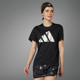 Polera Run It Brand Love Negro Mujer Running