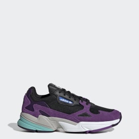 adidas falcon femme violet