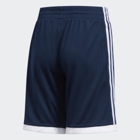 blue adidas shorts