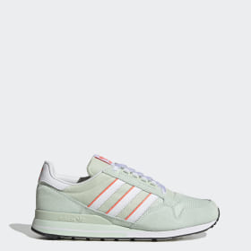 adidas verdi scamosciate