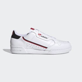 all white adidas continental