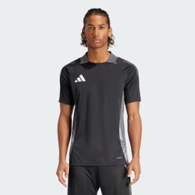 Camiseta De Entrenamiento Tiro 24 Competition Negro Hombre Fútbol
