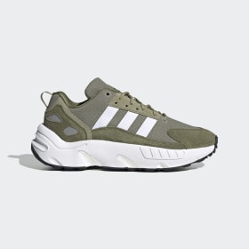 adidas - ZX 22 BOOST Shoes Orbit Green / Cloud White / Focus Olive GX2040