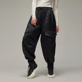Pantalón Cargo Y-3 Tech Seersucker Negro Mujer Y-3