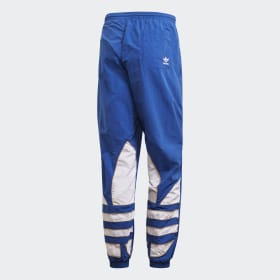 pantaloni adidas blu