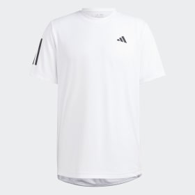 Polera De Tenis Club 3 Tiras Blanco Hombre Tenis