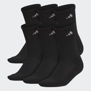 adidas Athletic Cushioned Crew Socks 6 Pairs - Multicolor | Q10488 ...