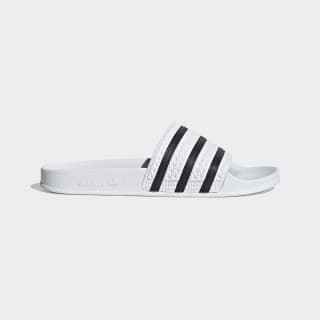 impuesto enlace Discutir Men's White & Black adilette Slides | 280648 | adidas US