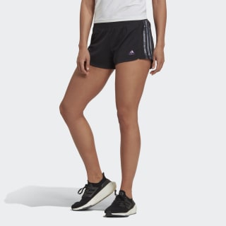 adidas AEROREADY Made for Training Floral Pacer Shorts - Black | Women's Training | US