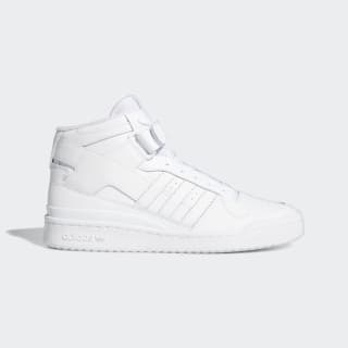 adidas Forum Mid Shoes - White | adidas UK