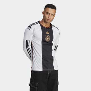 Adidas Aeroready men’s size large Germany soccer jersey Black on Black