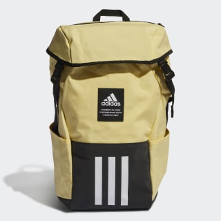 Adidas black and yellow backpack clearance