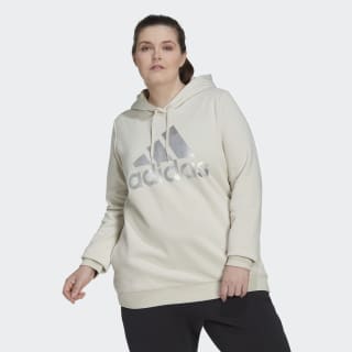 Cañón Sin valor Círculo de rodamiento Sudadera con capucha Essentials Logo Fleece (Tallas grandes) - Beige adidas  | adidas España