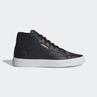 adidas Sleek Mid Shoes - Black | adidas UK شعار العربية للعود
