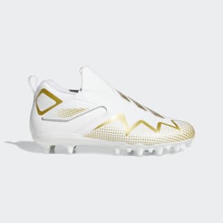 Adidas white gold cleats Clearance