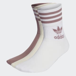 Spalding Socke Mid Cut Vpe 3 Paar Mid Cut 3 paia di calzini bianco Adulto taglia 46-50 Unisex 