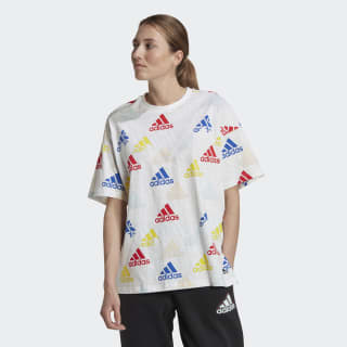 Cor do artigo: White / Multicolor / Vivid Red