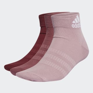 Calcetines tobilleros - Rojo | adidas España