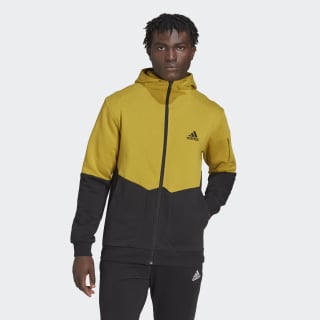 Chaqueta con capucha for Gameday Fleece - Verde adidas | adidas